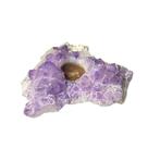 Castiçal com Drusa de Ametista - Artesímia - Decoração Espiritual