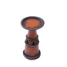 Castiçal de coluna romana vintage para decoração de casa