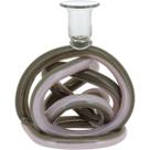 Castiçal de Vidro Orbit Verde 14x14x16cm Home &amp Co