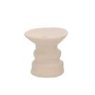 Castiçal Em Cerâmica Bege 11x11cm 19130-G Mart Castiçal Em Cerâmica Bege 11x11cm 19130-G Mart