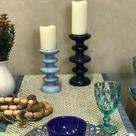 Castiçal Em Madeira Chez Pixu Para Casa Bonita - Pç