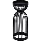 CASTIÇAL METAL 26x10x10cm PRETO DECORATIVO PORTA VELA CASTIÇAL METAL 26x10x10cm PRETO DECORATIVO PORTA VELA