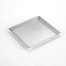 Castiçal para velas quadradas ou redondas Base até 15 cm Inox