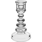 CASTIÇAL PORTA VELA DECORATIVO HOME&CO ECO CRYSTAL 20x10x10cm TRANSPARENTE