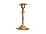 Castiçal Simples 20 cm Ouro Velho Castiçal Simples 20 cm Ouro Velho