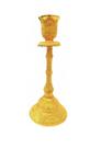 Castiçal Suporte De Vela Para Shabat Para 1 Vela dourado