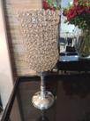 Castiçal Taça Cristal Prata