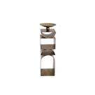Castiçal Winston em ferro 31,50cm dourado -L Hermitage
