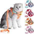 Cat Harness Set JSXD Escape Proof Kitten Colete para caminhar