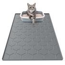 Cat Litter Box Mat Garoopion Large 34x22cm Impermeável Cinza Escuro Cat Litter Box Mat Garoopion Large 34x22cm Impermeável Cinza Escuro