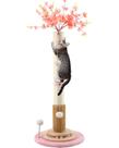 Cat Scratching Post COUNER Corda de sisal de 45 polegadas de altura rosa Cat Scratching Post COUNER Corda de sisal de 45 polegadas de altura rosa