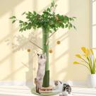 Cat Scratching Post Sheripet de 114 cm de altura para gatos domésticos