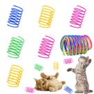 Cat Spring Toys ISMARTEN, pacote com 60 molas espirais de plástico