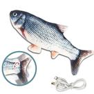 Cat Toy Shxx Flopping Fish com Catnip Bag Motion