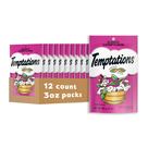 Cat Treats Temptations Catnip Flavor, 85 g, pacote com 12