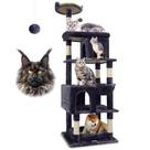 Cat Tree Globlazer S72 Heavy Duty para gatos grandes, cinza escuro