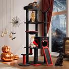 Cat Tree YITAHOME Torre gótica de 152 cm com cama de caixão