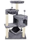 Cat Tree YUNIQUE - Com Condomínio, Rede e Cama Suspensa para Gatos