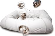 Cat Tunnel Bed XXingSheep 4 Ways Shuttled XL para gatos domésticos Cat Tunnel Bed XXingSheep 4 Ways Shuttled XL para gatos domésticos