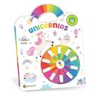 Cata-vento colorido - unicornios: livro para pintar c/ 12 giz de cera