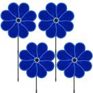 Cata-ventos refletivos DECEED 4PCS para decoração de jardim Cata-ventos refletivos DECEED 4PCS para decoração de jardim