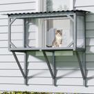 Catio para Gatos - Caixa de Janela para Exterior em Todos os Climas