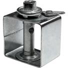Catraca Para Arame Liso Cinfer 50 Mm X 50 Mm X 38 Mm Galvanizada Eletrostática Para Estufas