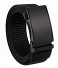 Catraca preta Belt CHAOREN para homens, casual, nylon, 3,5 cm de largura