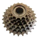 Catraca Roda Livre 6 Marchas 14/28d Bike Dourada Comum PACO