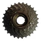 Catraca Roda Livre Bike Diamond 7v 14/28d Indexada Dourada