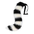 Cauda De Pelúcia De Gato Raposa Anime Para Cosplay, Acessórios Kawaii Para Festa De Halloween
