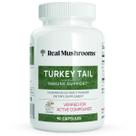 Cauda de Peru Turkey Tale 500mg 90 Caps Real Mushrooms = Now