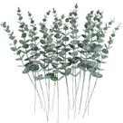 Caules artificiais de eucalipto CEWOR 24 unidades de vegetação sintética