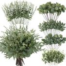 Caules Artificiais de Eucalipto lovemoon 260 Unidades Mix de Folhagens Caules Artificiais de Eucalipto lovemoon 260 Unidades Mix de Folhagens