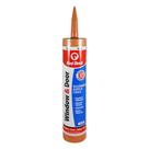Caulk Red Devil 084630 Cedro acrílico de silicone para janelas e portas