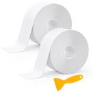 Caulk Strip SENKEI de 1,5 pés x 3,2 m para banheira, autoadesiva, pacote com 2 unidades