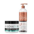 Cauter Gloss 500ml Espelhamento e Reconstrucão + Botox BoraTX 300g Cauter Gloss 500ml Espelhamento e Reconstrucão + Botox BoraTX 300g