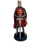 Cavaleiro Medieval em Resina 23cm Pronto Entrega Colecionável