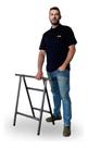 Cavalete Andaime Aço ALG Escadas 80x80cm Diâmetro 3.15cm 125
