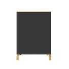 Cavalete Calçada Cardápio Lousa Preta 70x50cm Moldura Natural Gv Office