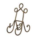 Cavalete de Exposição Deco 79 em Metal com Suporte de Mesa 5x8x9 cm Marrom