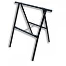 Cavalete Hayner Tubular Dobravel Preto 60 X 80Cm 693157