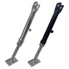 Cavalete Lateral Com Regulagem Titan Fan Start Cargo Cromado