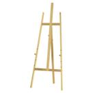 Cavalete Porta Quadros Madeira Pinus Cor Natural 1,8 metros Referência 2403 - Souza