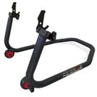Cavalete Traseiro Coyote para Motos COM Suporte Slider de Balança Preto