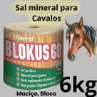 Cavalo Blokus 60 Sal Mineral em Bloco 6kg Supra Sal maciço Potencialize a Saúde do Seu Animal Cavalo Blokus 60 Sal Mineral em Bloco 6kg Supra Sal maciço Potencialize a Saúde do Seu Animal