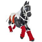 Cavalo Fazenda Animal Brinquedo Miniatura Com Acessórios - Apolo Brinquedos