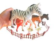 Cavalos de Brinquedo Grandes - Kit com 4 Peças