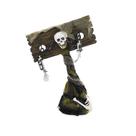 Caveira decor na guilhotina luz/som/movimento 33cm halloween Caveira decor na guilhotina luz/som/movimento 33cm halloween