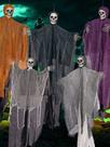 Caveira Fantasma com Mãos - Decoração Halloween Cores Caveira Fantasma com Mãos - Decoração Halloween Cores